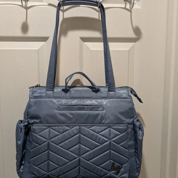 lug | Bags | Lug Soprano Tote Bag Blue Moon | Poshmark display picture 1